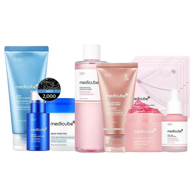 Medicube Glass Glow Skincare Set - Image 1